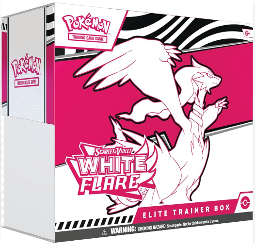 White Flare Elite Trainer Box
