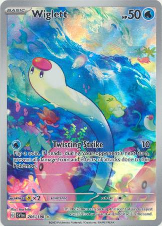 Wiglett Illustration Rare - 206/198 - Scarlet & Violet Base