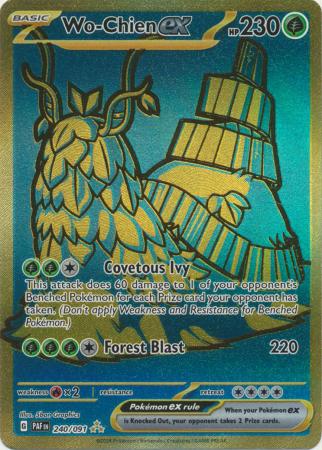 Wo-Chien ex Hyper Rare - 240/091 - Paldean Fates