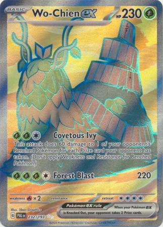 Wo-Chien ex Full Art - 232/193 - Paldea Evolved