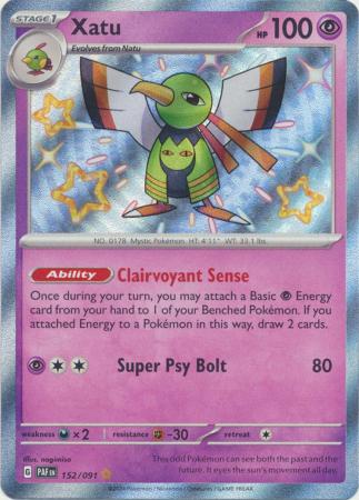 Xatu Baby Shiny - 152/091 - Paldean Fates