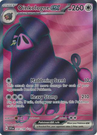 Oinkologne ex Full Art - 234/198 - Scarlet & Violet