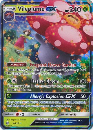 Vileplume GX - 4/236 - Cosmic Eclipse