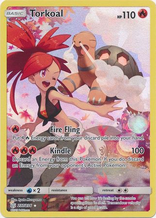 Torkoal Secret Rare - 237/236 - Cosmic Eclipse