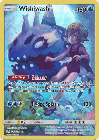 Wishiwashi Secret Rare - 240/236 - Cosmic Eclipse