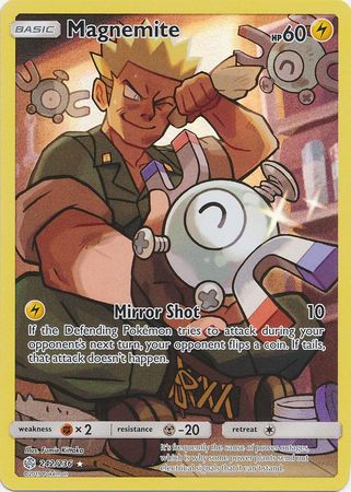 Magnemite  Secret Rare - 242/236 - Cosmic Eclipse