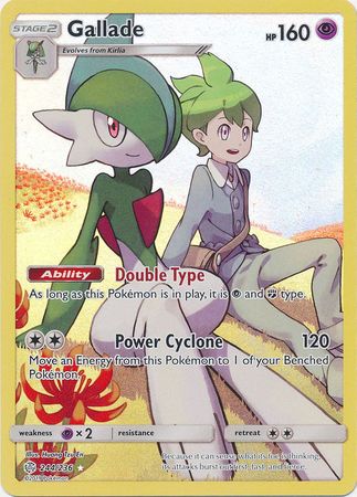 Gallade Secret Rare - 244/236 - Cosmic Eclipse
