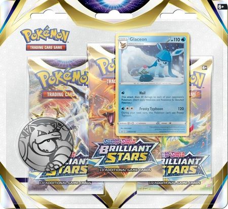 Brilliant Stars 3 Pack Blister - Glaceon