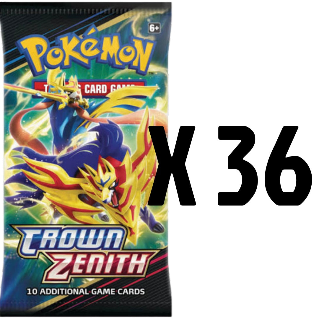 Pokémon: Crown buy Zenith 10 Pack Lot - Brand New -Factory Sealed