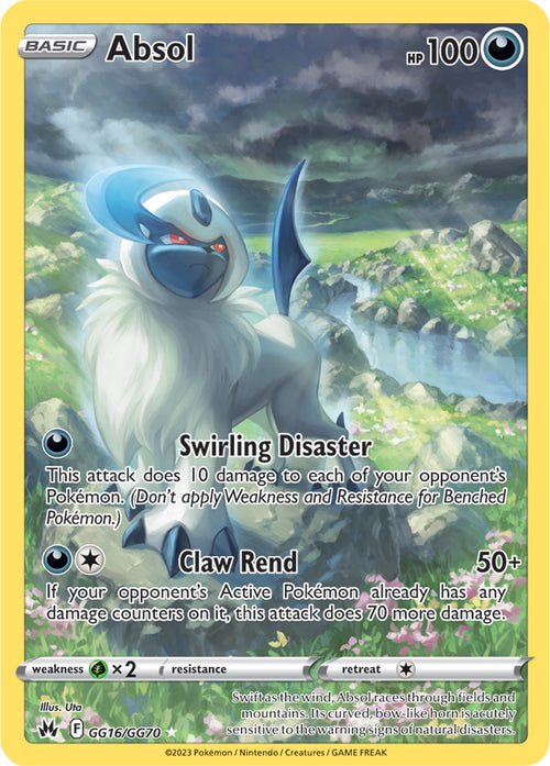 Absol - GG16/GG70 - Crown Zenith