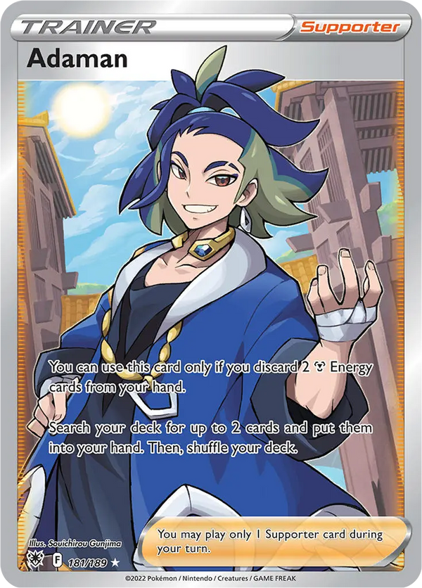 Adaman Full Art - 181/189 - Astral Radiance