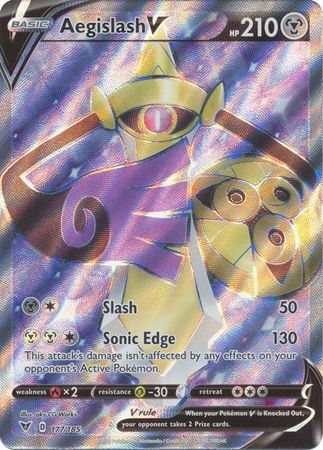 Aegislash V Full Art - 177/185 - Vivid Voltage