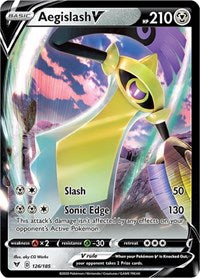 Aegislash V - 126/185 - Vivid Voltage