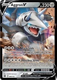 Aggron V - 96/172 - Brilliant Stars