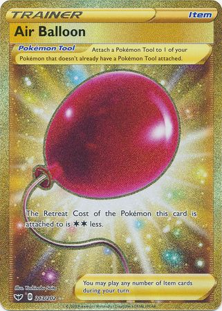 Air Balloon Secret Rare - 213/202 - Sword & Shield Base Set