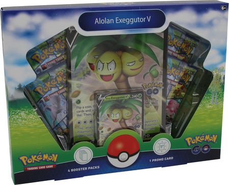 Pokemon Go Alolan Exeggutor V Collection Box