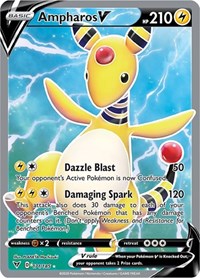 Ampharos V Full Art - 171/185 - Vivid Voltage
