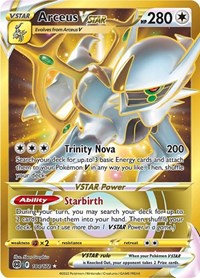 Arceus VSTAR Secret Rare - 184/172 - Brilliant Stars