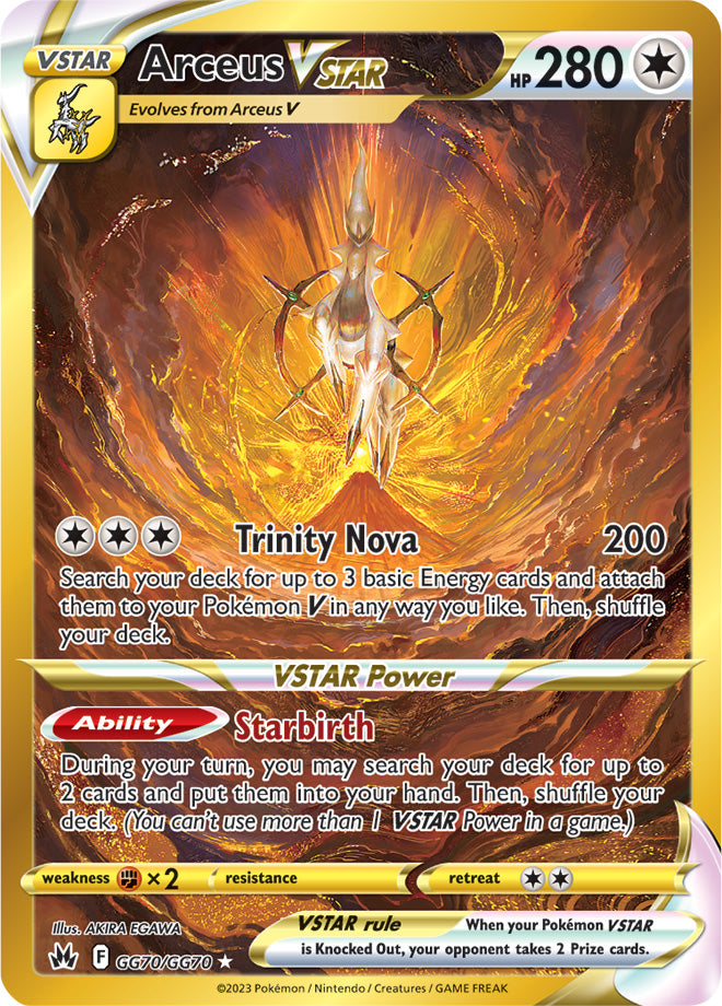 Arceus VSTAR - GG70/GG70 - Crown Zenith