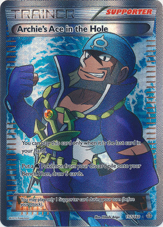 Archie's Ace in the Hole Full Art - 157/160 - Primal Clash