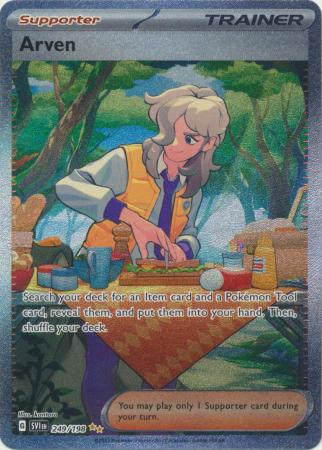 Arven Special Illustration Rare - 249/198 - Scarlet & Violet