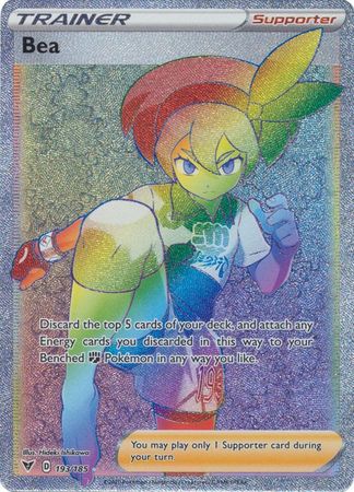 Bea Rainbow Rare - 193/185 - Vivid Voltage