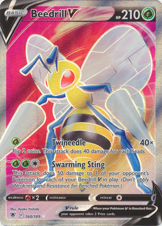 Beedrill V Full Art - 160/189 - Astral Radiance