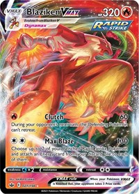 Blaziken VMAX - 21/198 - Chilling Reign