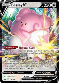 Blissey V - 119/198 - Chilling Reign