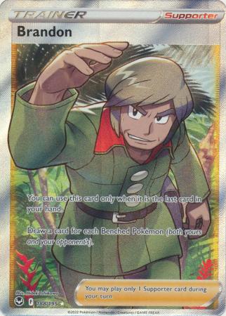 Brandon Full Art - 188/195 - Silver Tempest