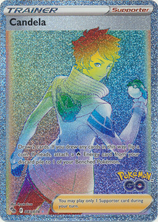 Candela Rainbow Rare - 83/78 - Pokemon GO