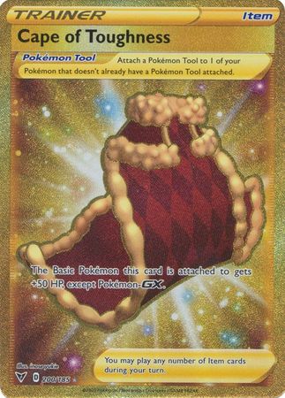 Cape of Toughness Secret Rare - 200/185 - Vivid Voltage