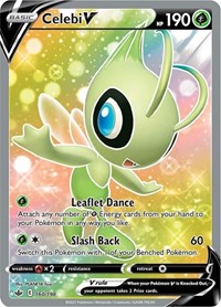 Celebi V Full Art - 160/198 - Chilling Reign