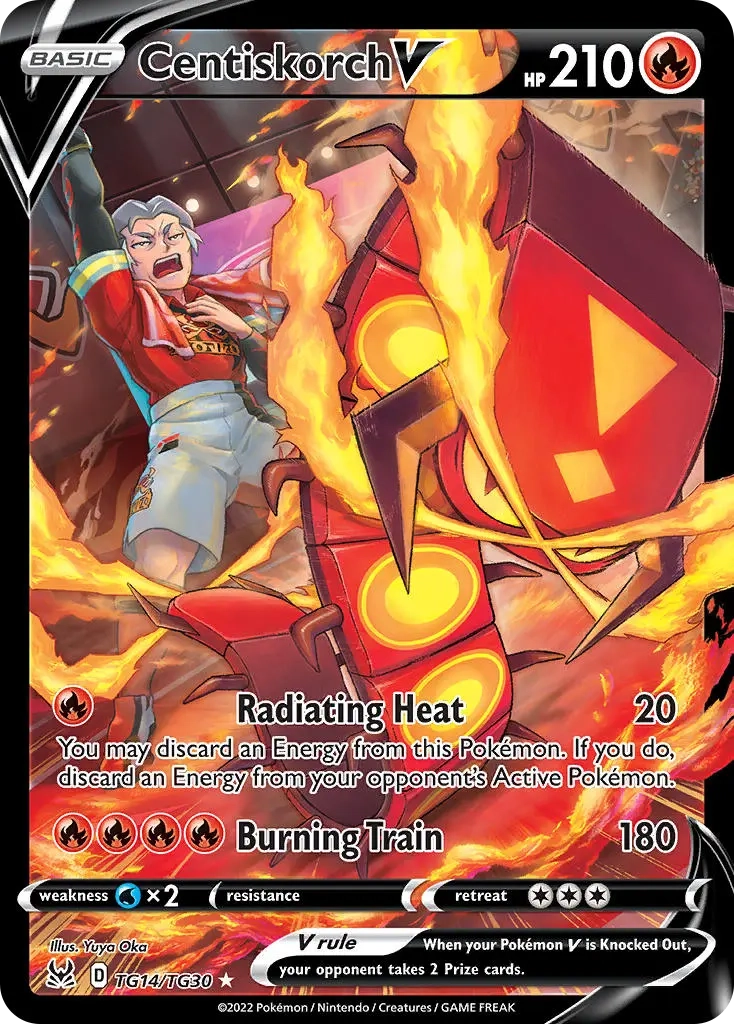 Centiskorch V - TG14/TG30 - Lost Origin