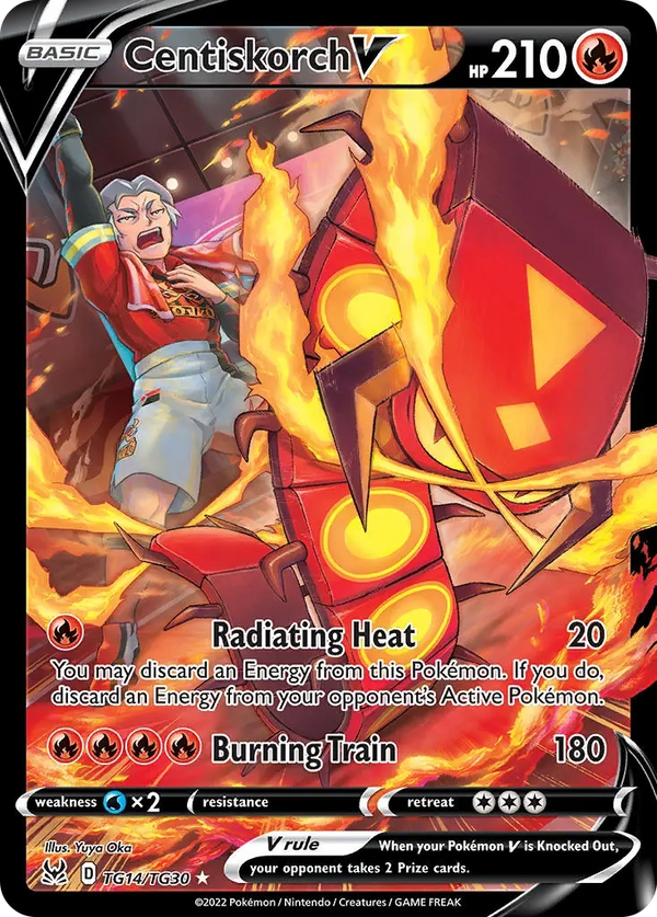 Centiskorch V - TG14/TG30 - Lost Origin