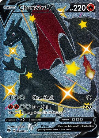 Charizard V Shiny Ultra Rare - 79/73 - Champion's Path
