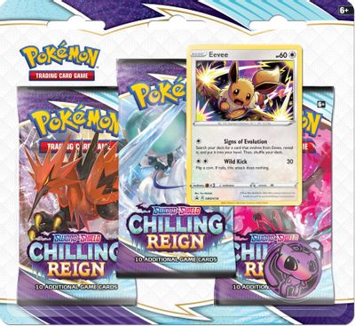 Chilling Reign 3 Pack Blister (Eevee)