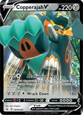 Copperajah V - SWSH030 - Sword & Shield Promos