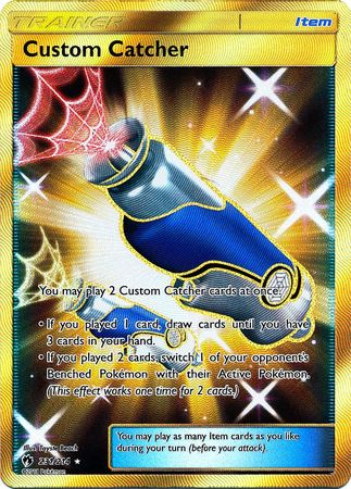 Custom Catcher Secret Rare - 231/214 - Lost Thunder