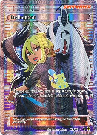 Delinquent Full Art - 98b/122 - BreakPoint