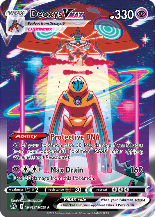 Deoxys VMAX - GG45/GG70 - Crown Zenith