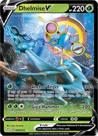 Dhelmise V - 9/72 - Shining Fates