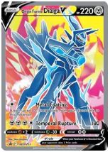 Origin Forme Dialga V Full Art - SWSH255 - Sword & Shield Promos