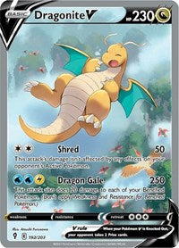 Dragonite V Alternate Art - 192/203 - Evolving Skies