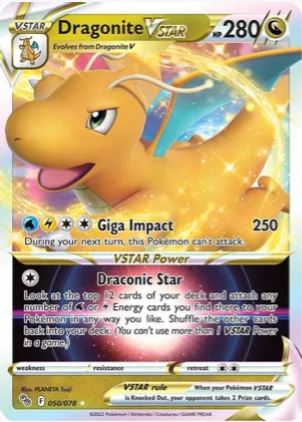 Dragonite VSTAR - 50/78 - Pokemon GO