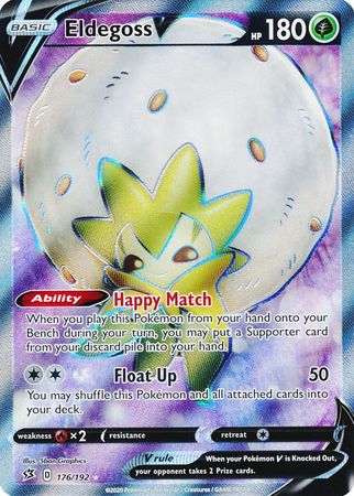 Eldegoss V Full Art - 176/192 - Rebel Clash
