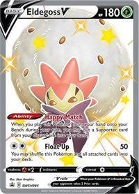 Eldegoss V Full Art Shiny - SWSH084 - Sword & Shield Promos