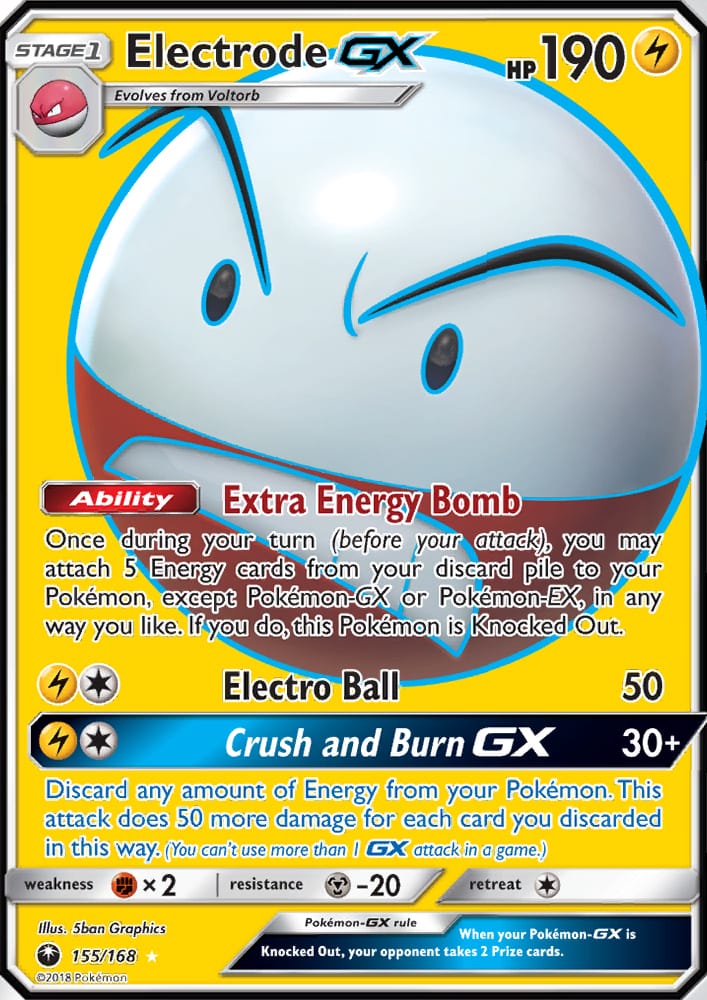Electrode GX Full Art - 155/168 - Celestial Storm