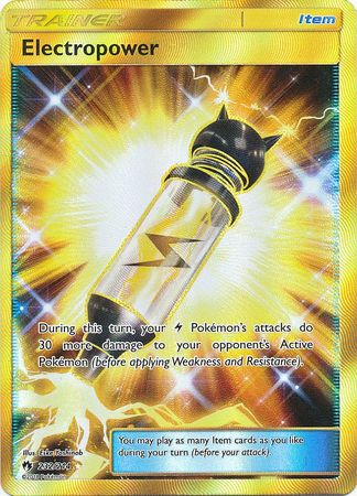 Electropower Secret Rare - 232/214 - Lost Thunder