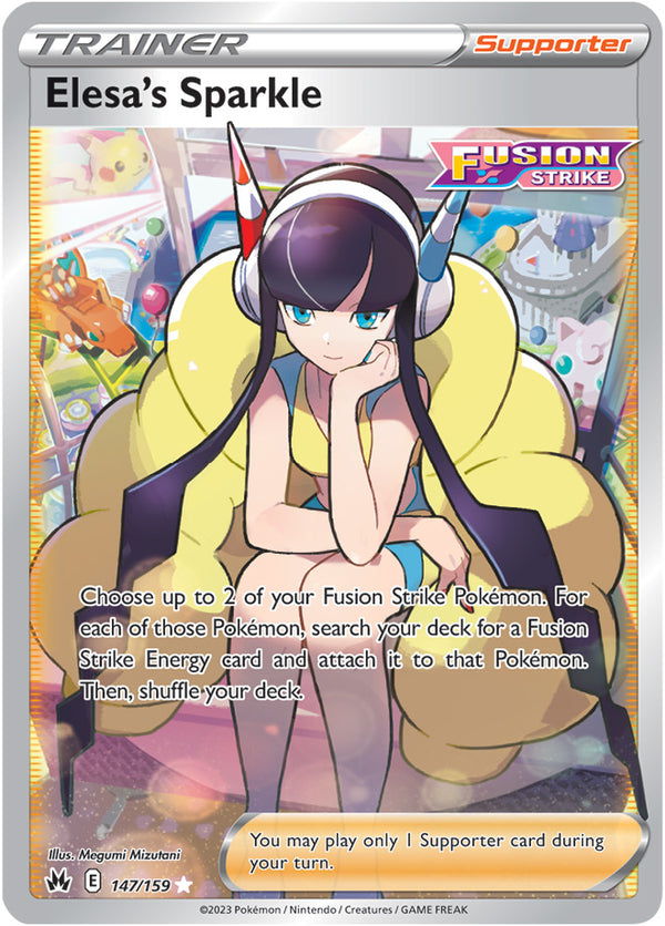 Elesa's Sparkle - 147/159 - Crown Zenith